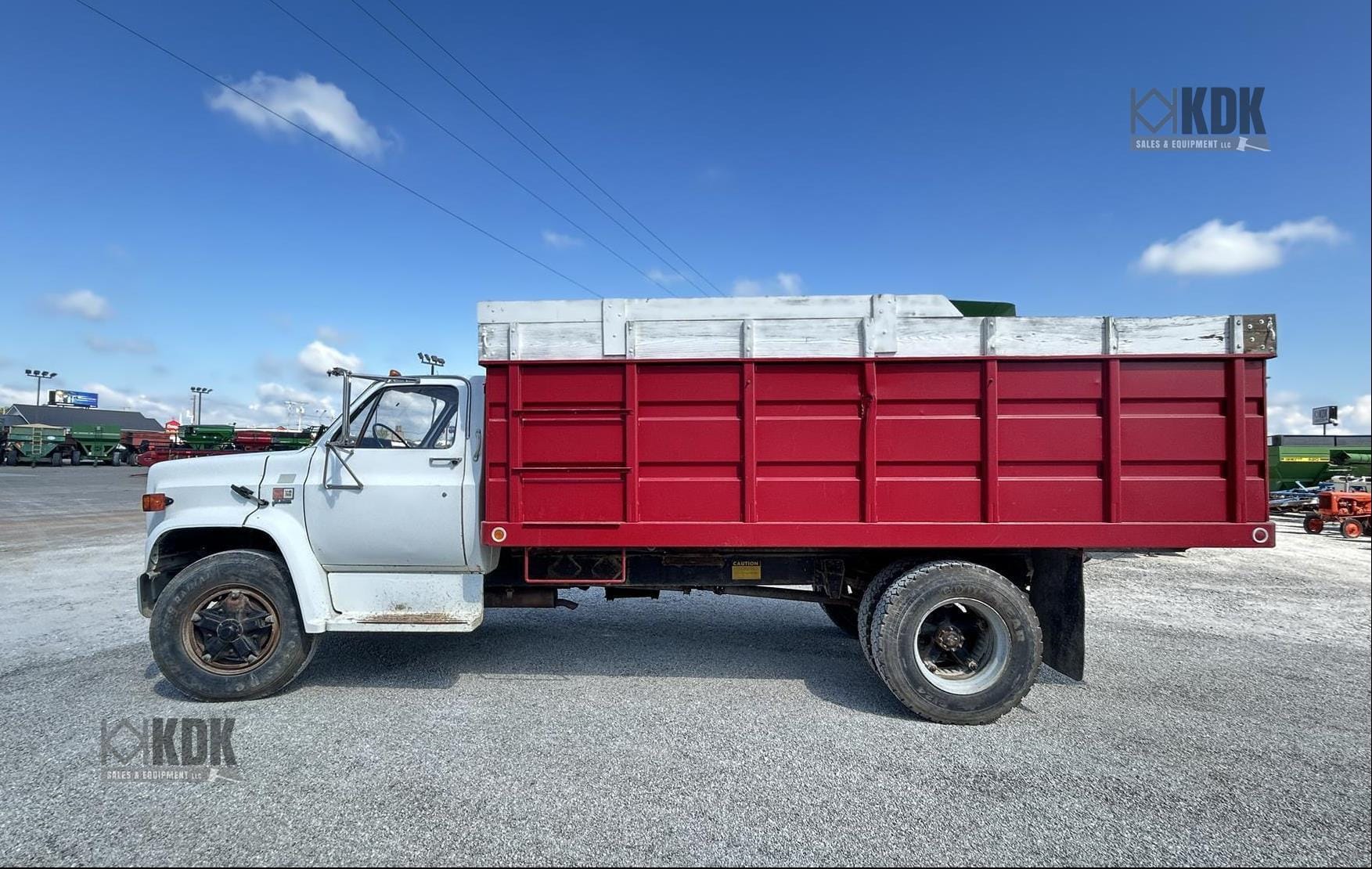SOLD - 1982 GMC TopKick C6500 Lot No. 9337 Other Equipment with