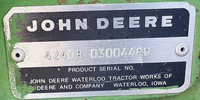 Image of John Deere 4240 equipment image 2