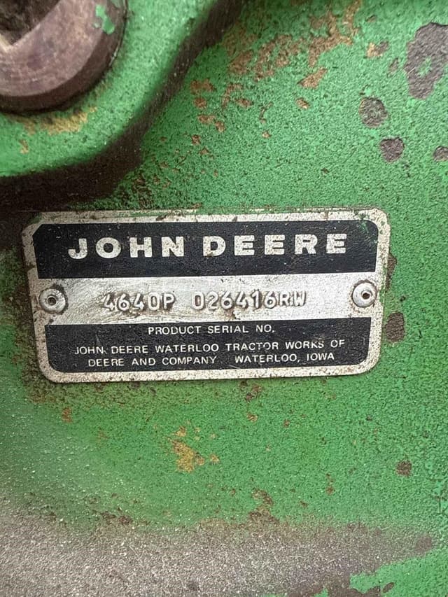 Image of John Deere 4640 equipment image 1