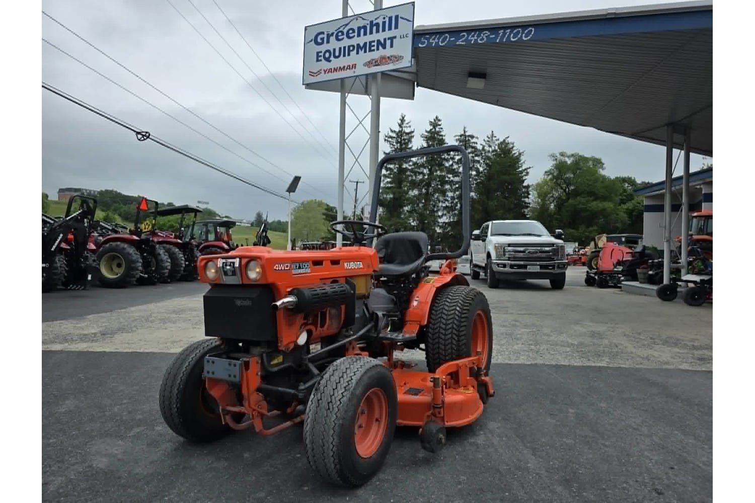 1982 Kubota B7100 Equipment Image0