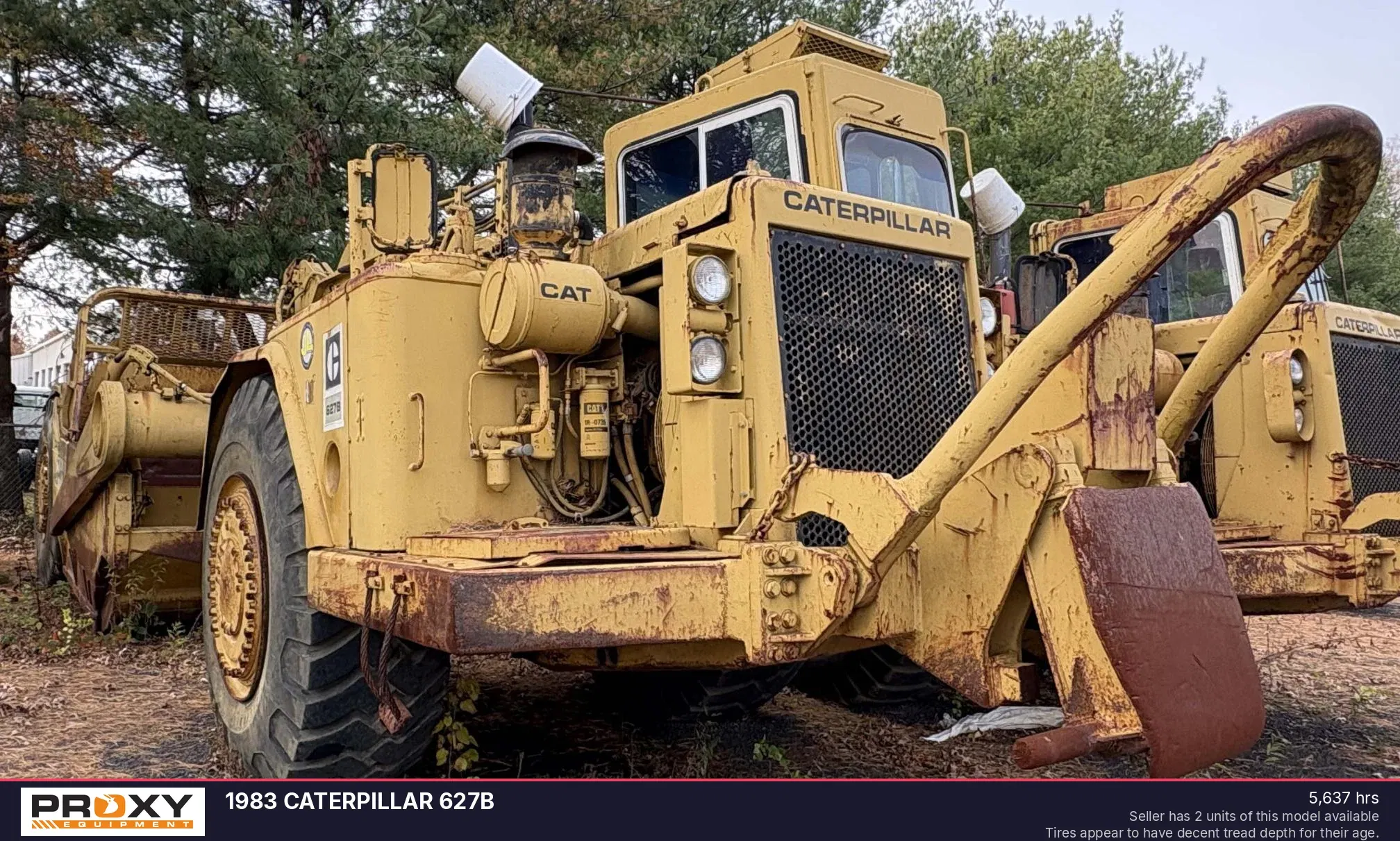 1983 Caterpillar 627B Equipment Image0