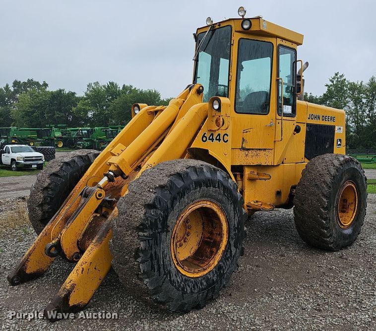 アメリカンイーグル SOLD - 1983 John Deere 644C Lot No. DO2860 Construction with 9,145
