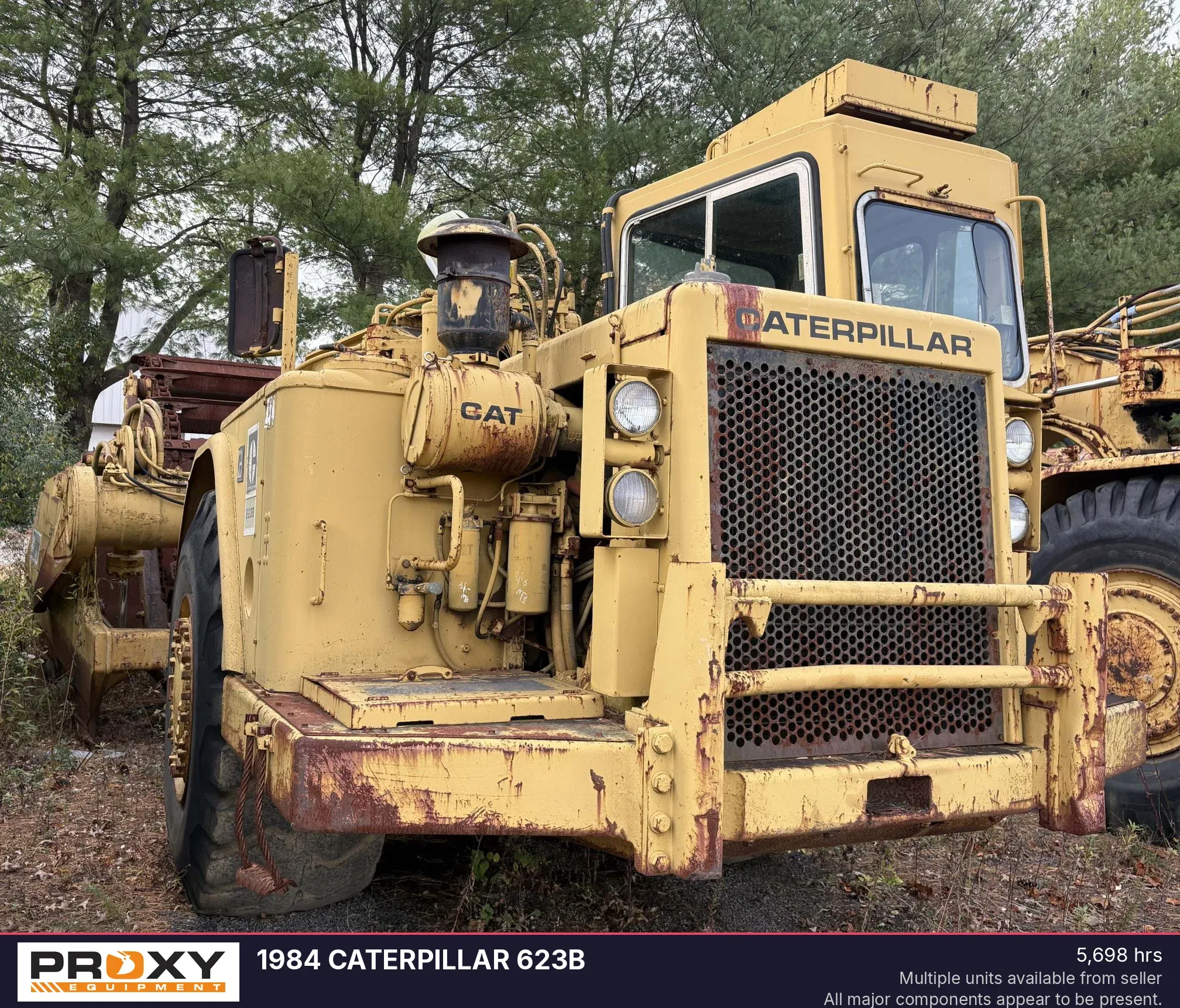 1984 Caterpillar 623B Equipment Image0