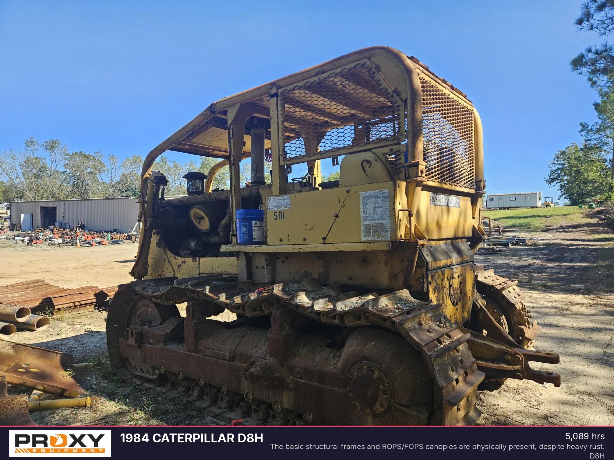1984 Caterpillar D8H Equipment Image0