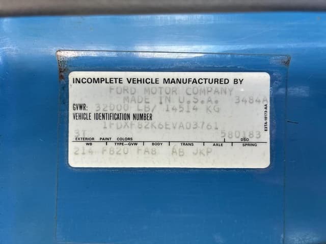 Image of Ford F-800 equipment image 1