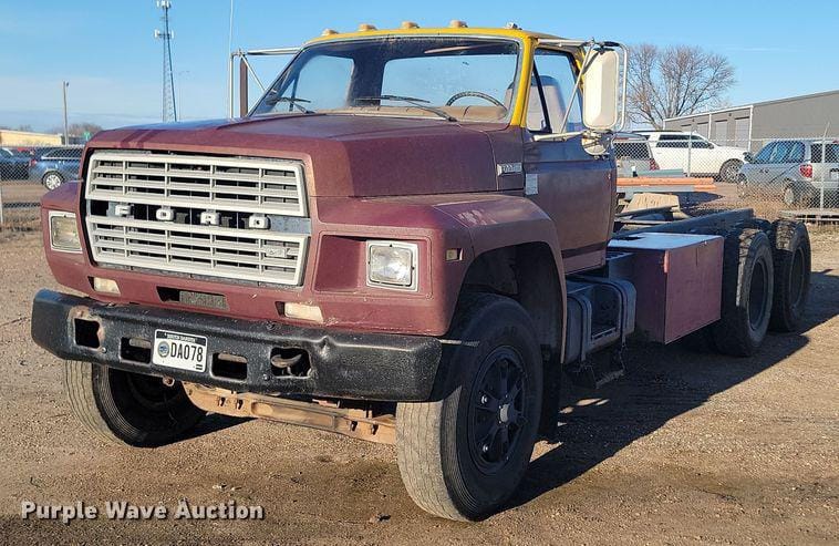 SOLD - 1984 Ford F-8000 Lot No. LA9656 Other Equipment with 99,637