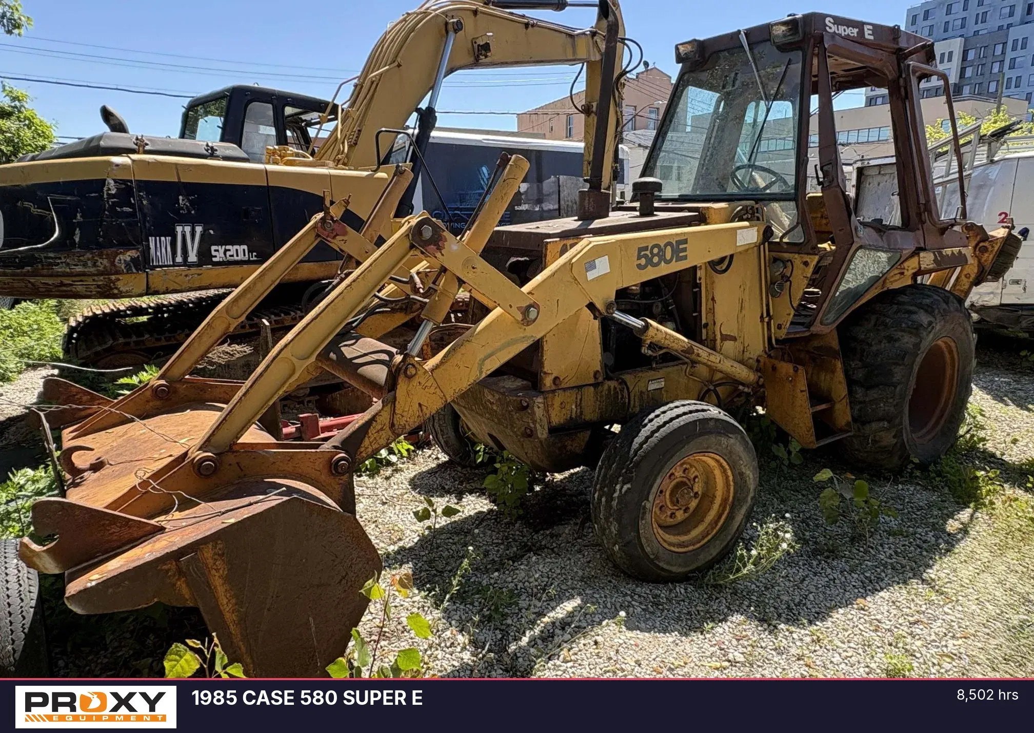 1985 Case 580 Super E Equipment Image0