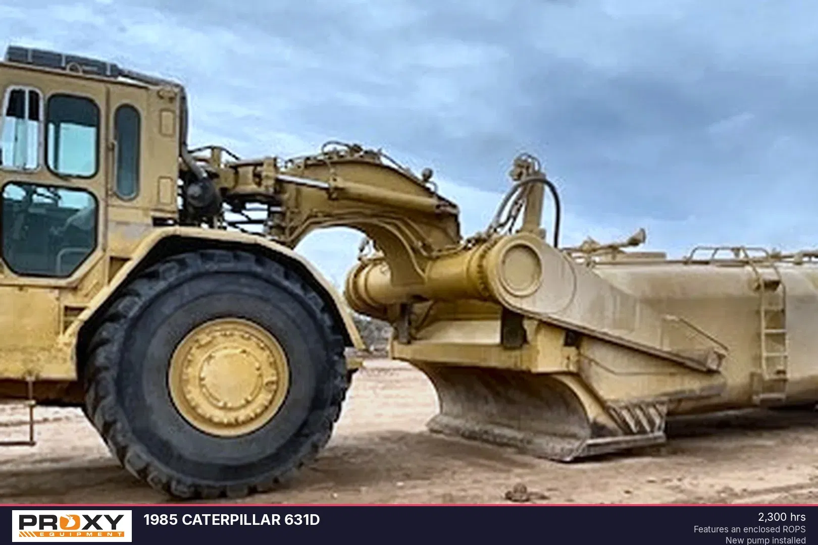 1985 Caterpillar 631D Equipment Image0
