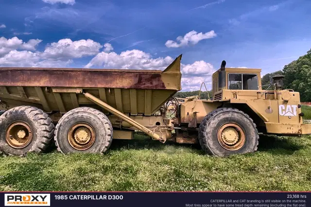 Image of Caterpillar D300D equipment image 2