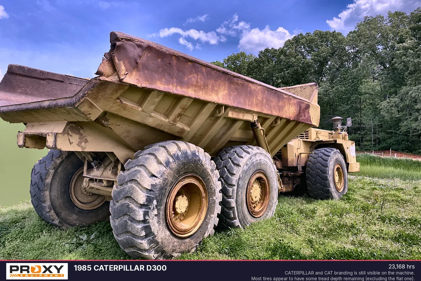 1985 Caterpillar D300D Equipment Image0