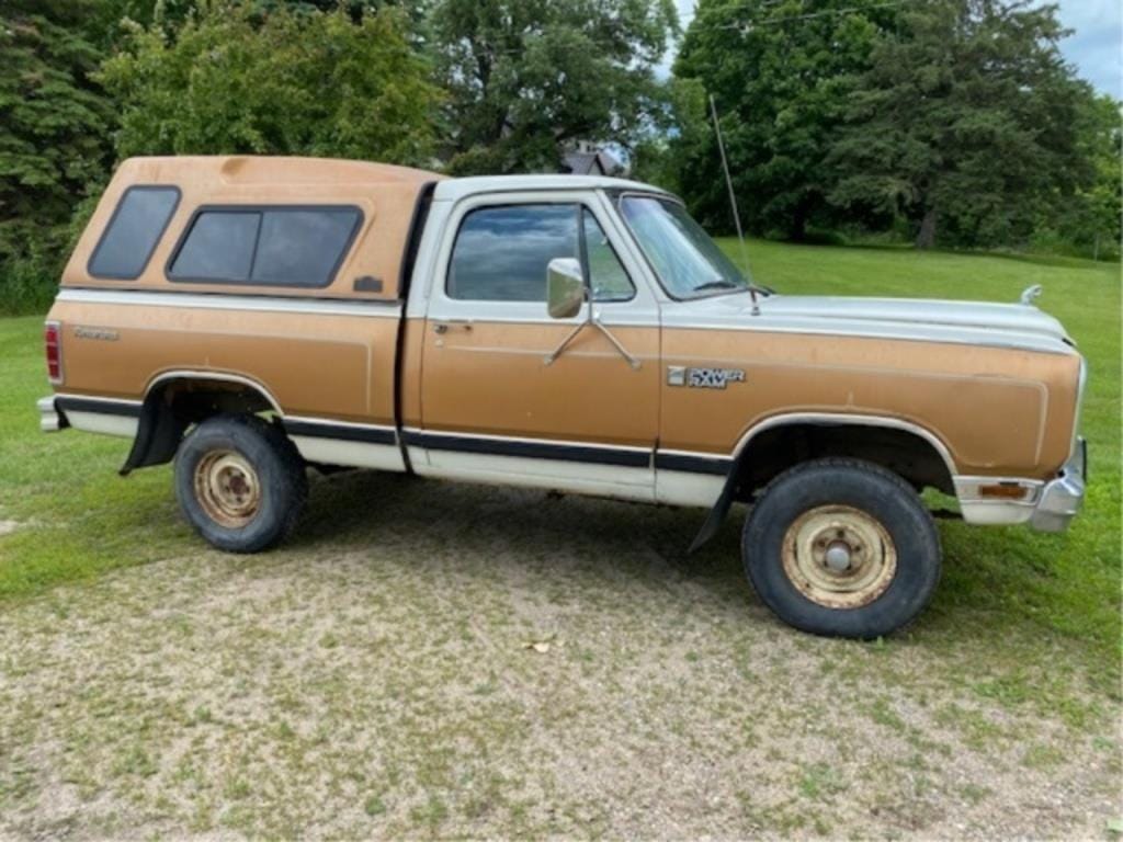 SOLD - 1985 Dodge Ram 1500 Lot No. 7 Other Equipment with 82,361