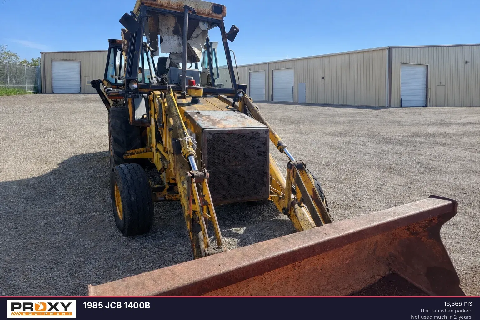 1985 JCB 1400B Equipment Image0