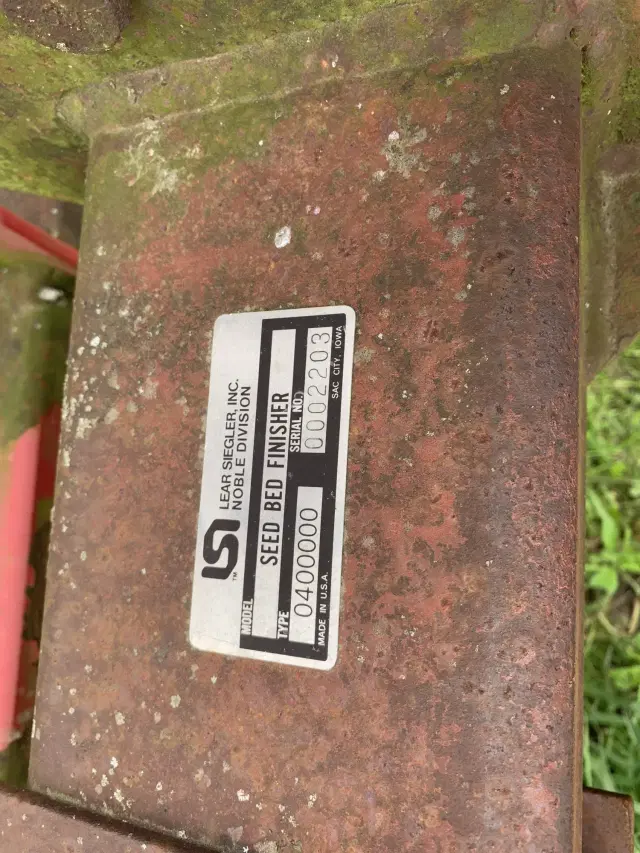 Image of Lear Siegler Seed Bed Finisher equipment image 1