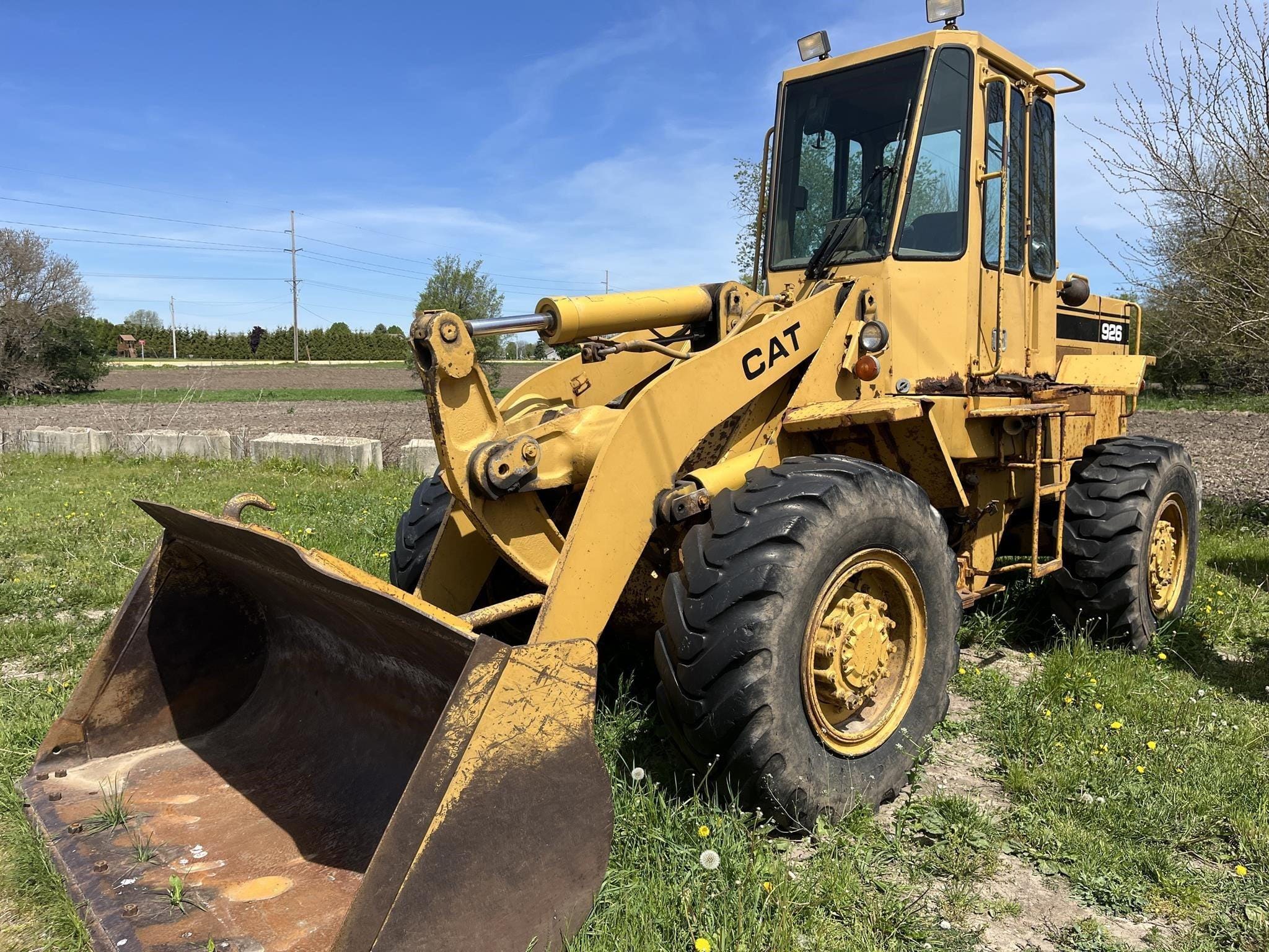 1986 Caterpillar 926 Equipment Image0