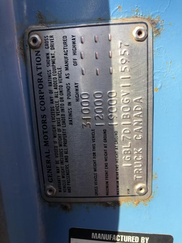 Image of Chevrolet C70 equipment image 4