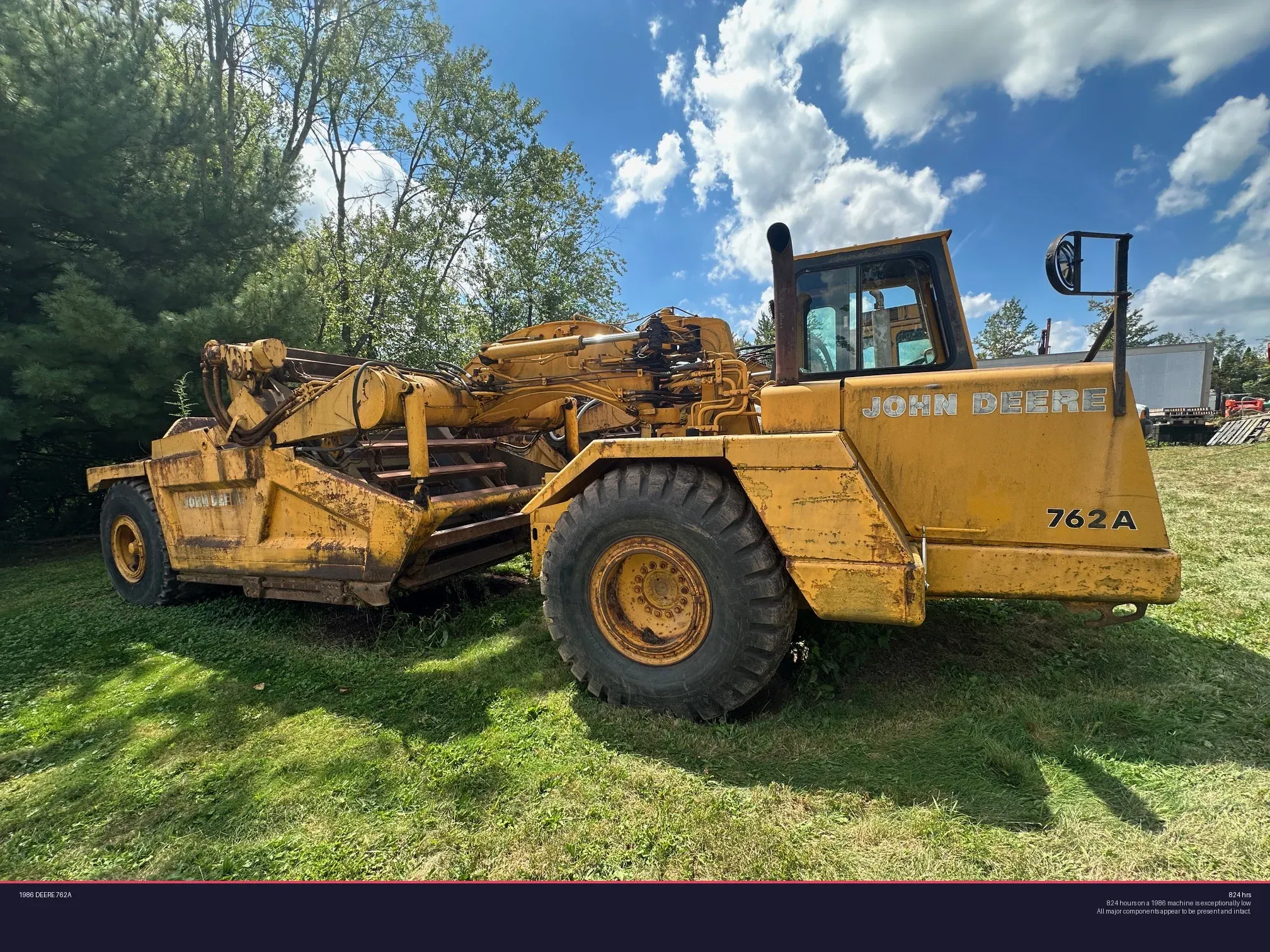 1986 John Deere 762A Equipment Image0