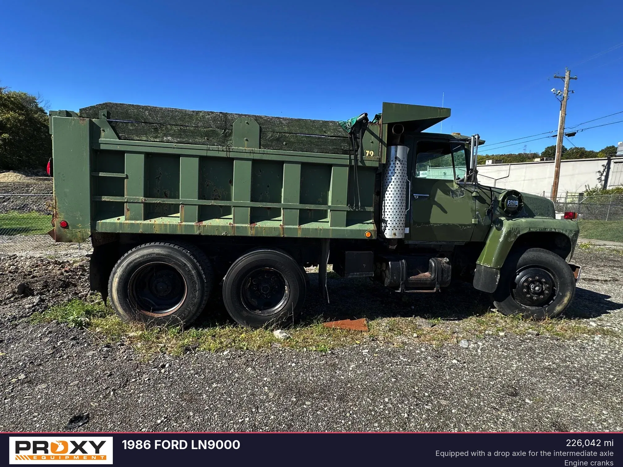 1986 Ford LN9000 Equipment Image0
