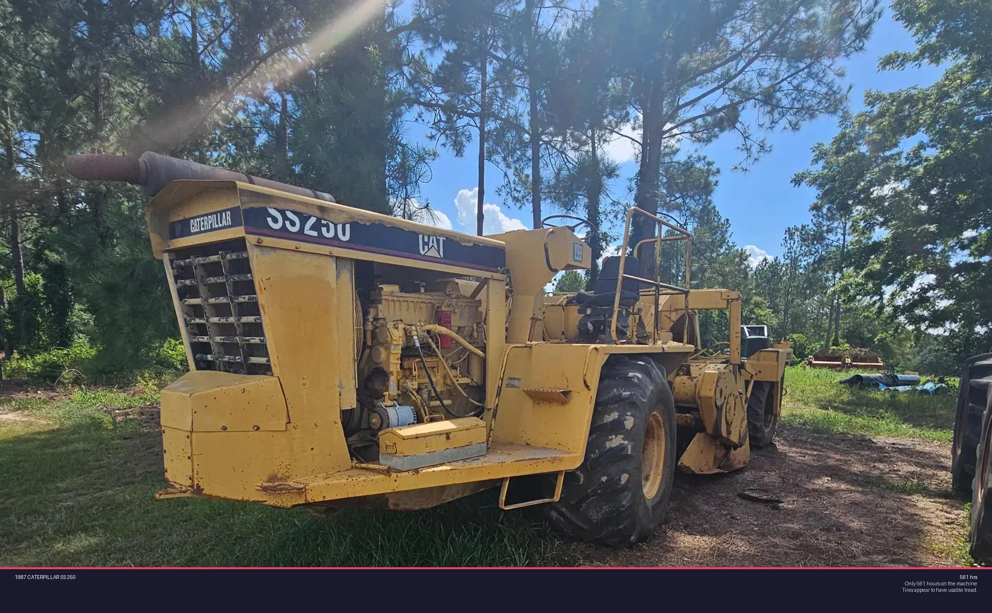 1987 Caterpillar SS-250 Equipment Image0
