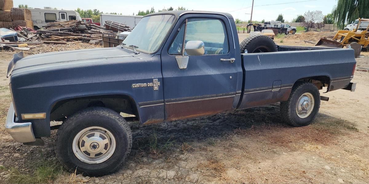 1987 Chevrolet Custom Deluxe Silverado 20 Equipment Image0