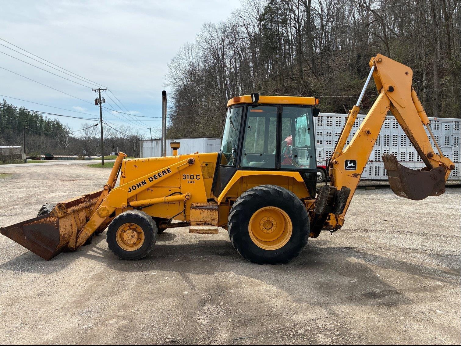 1987 John Deere 310C Equipment Image0