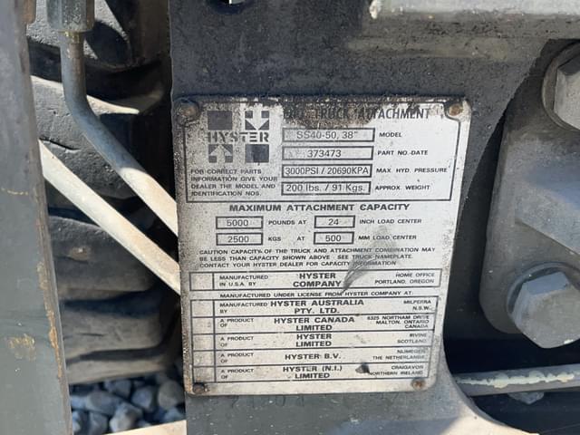 Image of Hyster J40XL equipment image 4