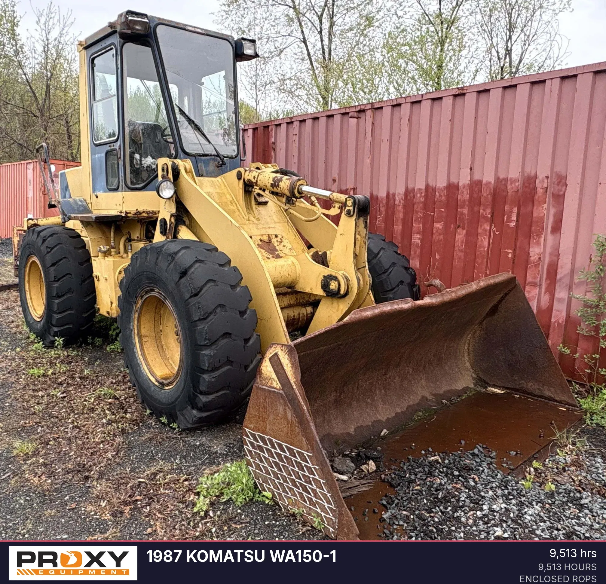 1987 Komatsu WA150 Equipment Image0