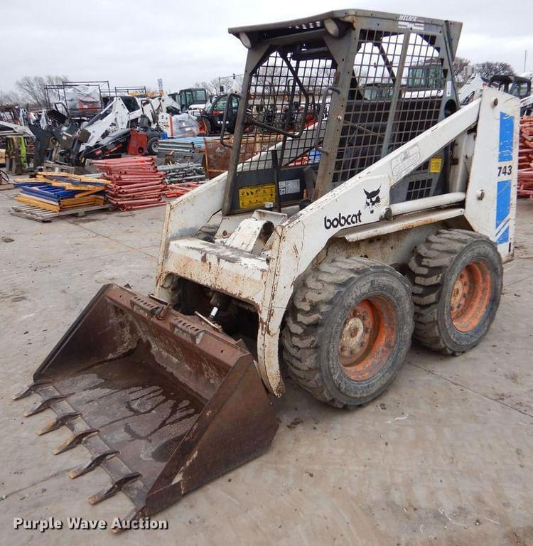 SOLD 1988 Bobcat 743 Construction Skid Steers Tractor Zoom