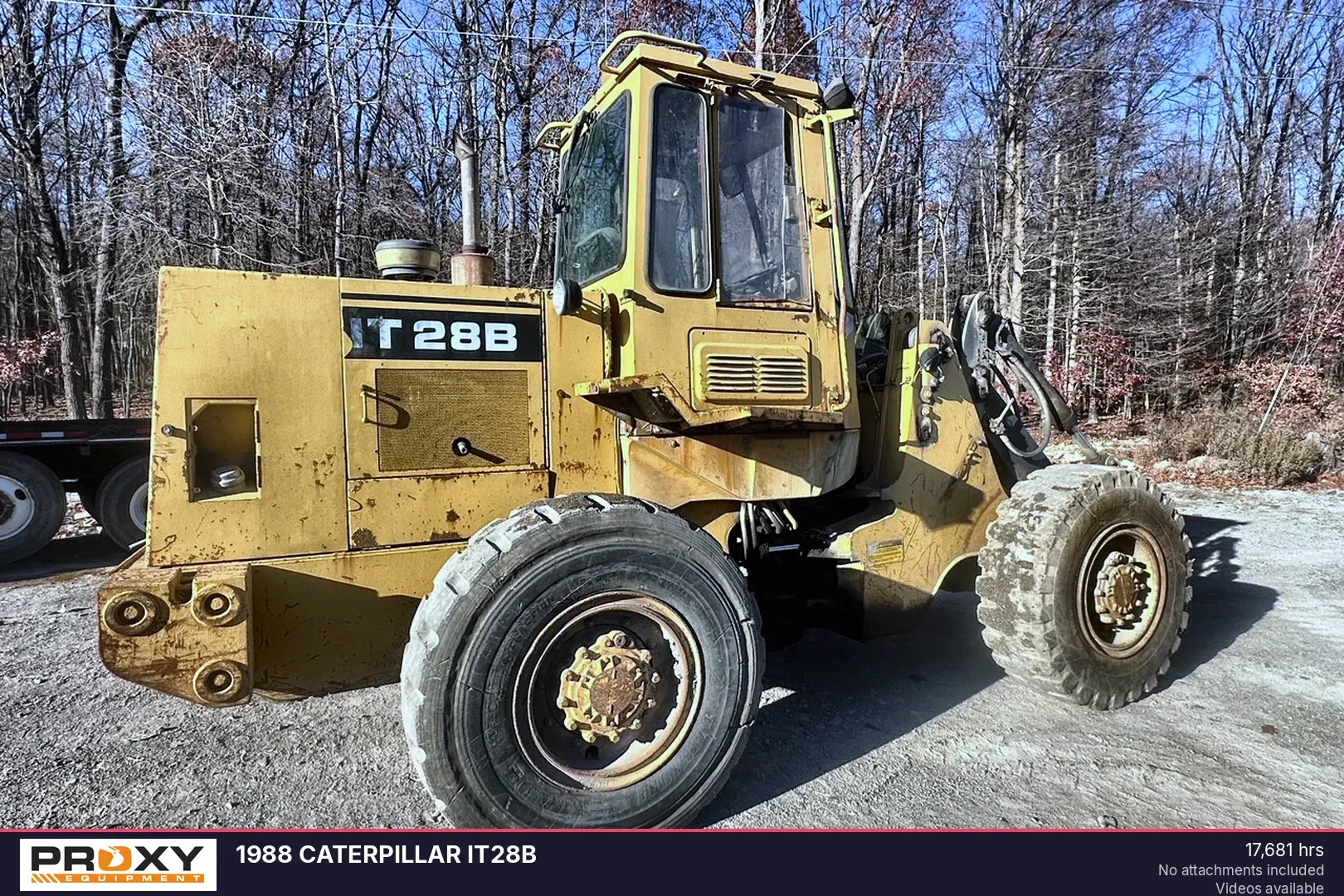 1988 Caterpillar IT28B Equipment Image0