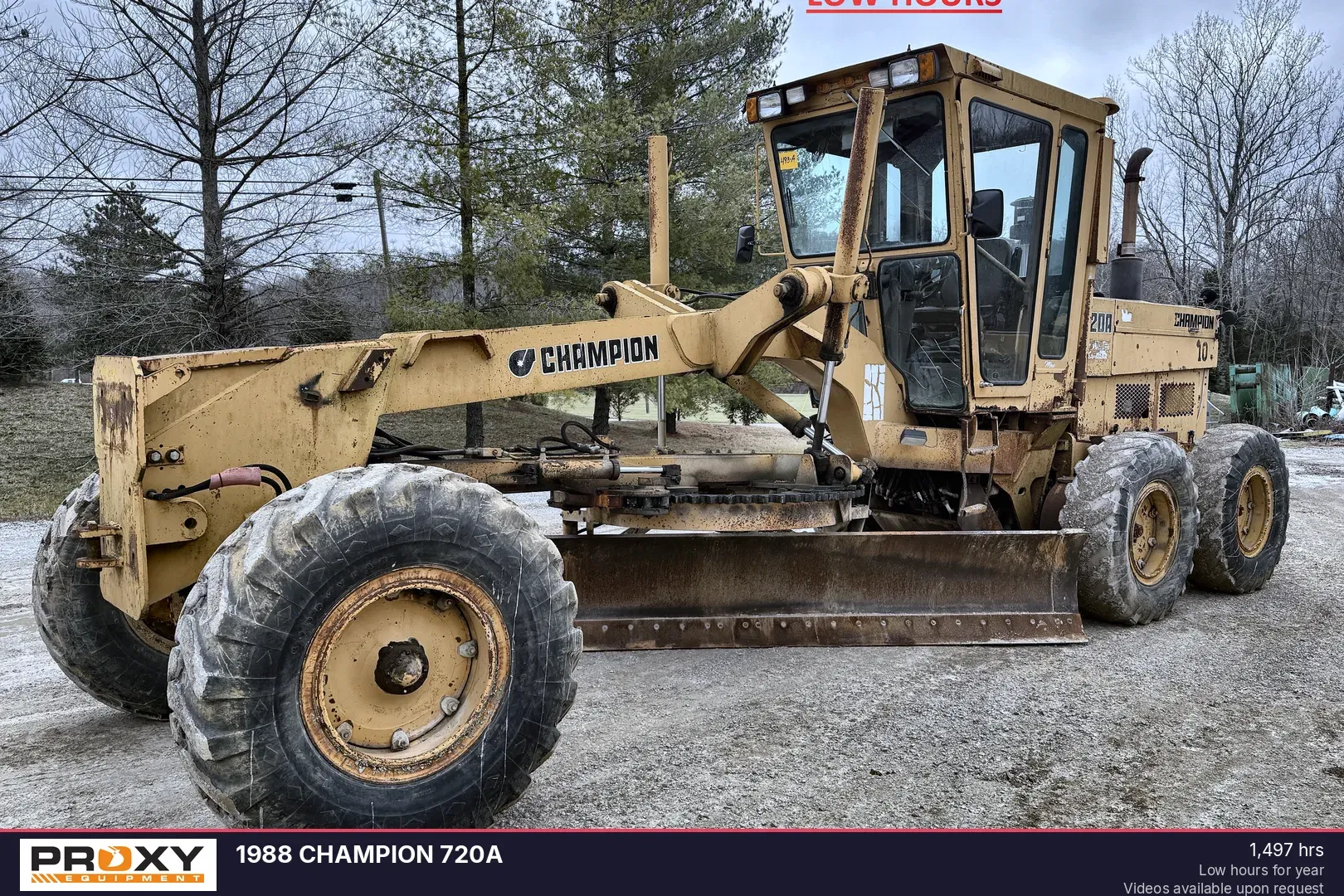 1988 Champion 720A Equipment Image0