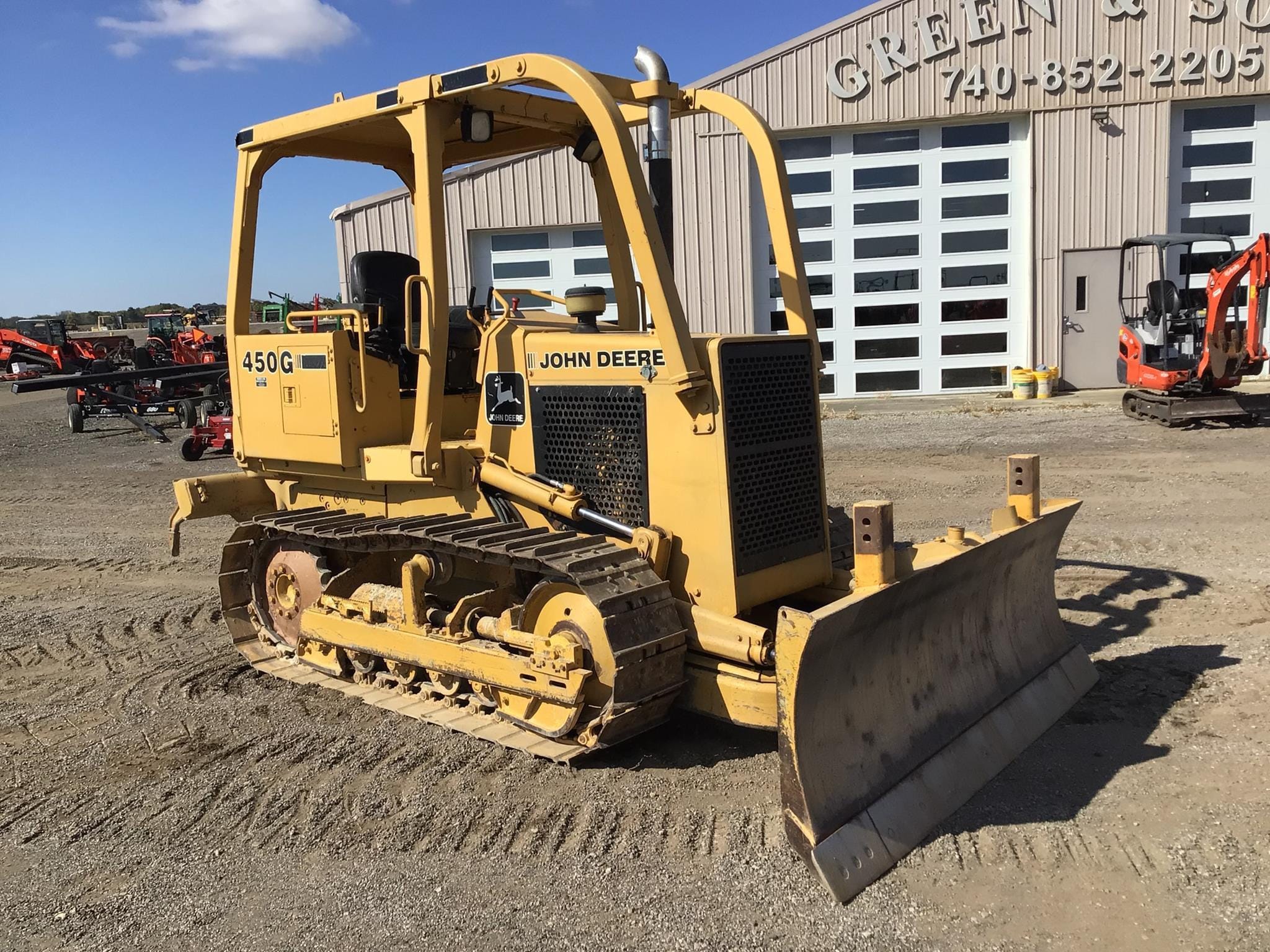 1988 John Deere 450G Equipment Image0