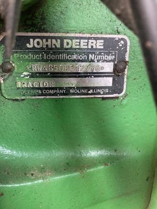 Image of John Deere 4850 equipment image 4