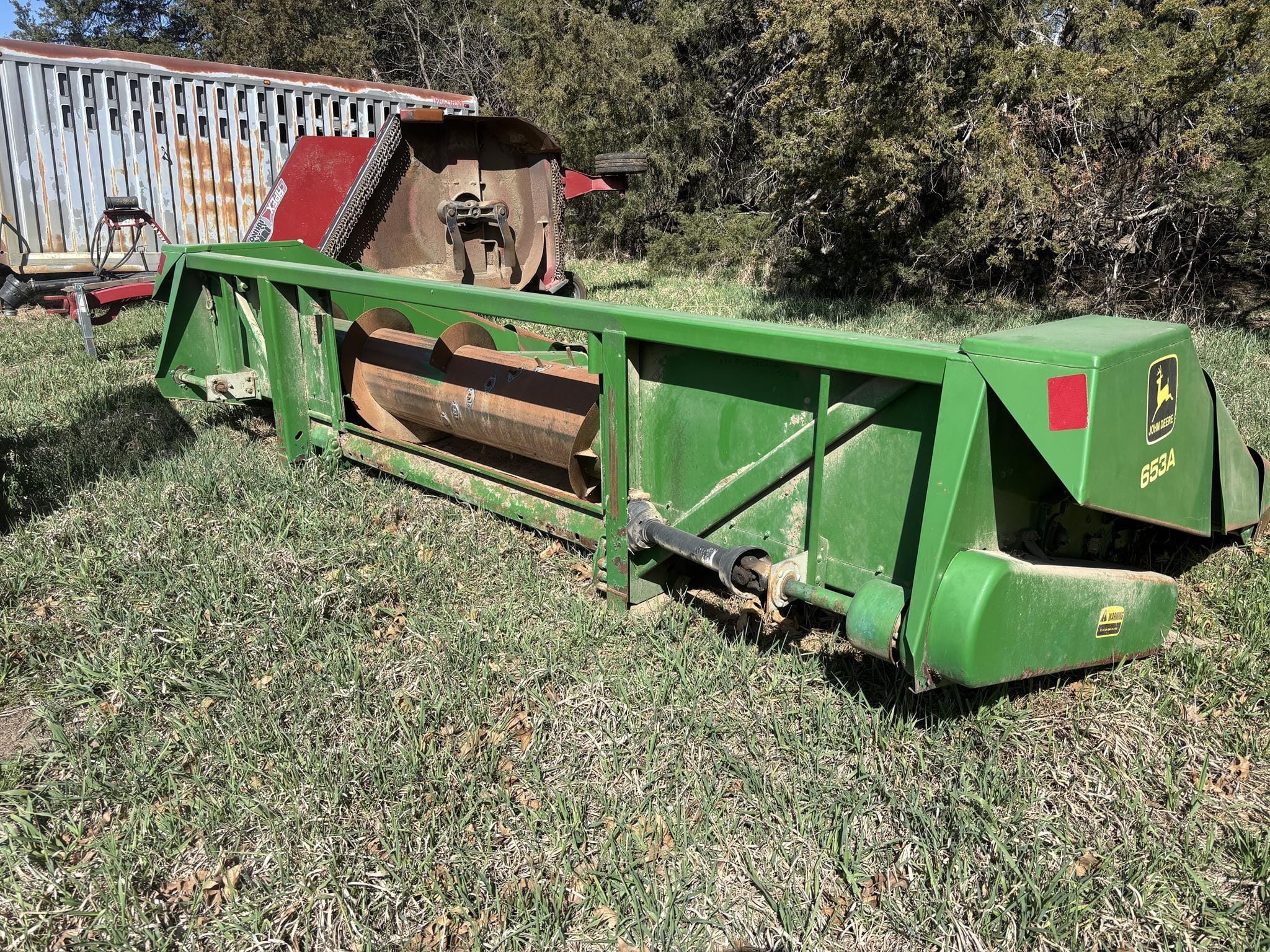 1988 John Deere 653A Equipment Image0