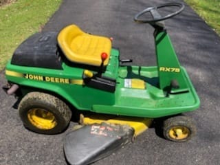 Rx75 John Deere Rear Engine Mower Bagger John Deere Rx75 Riding