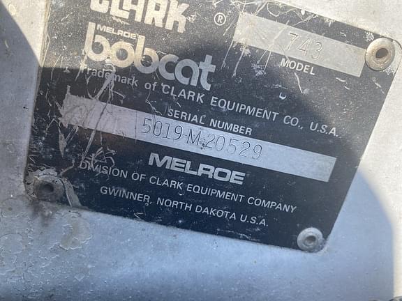 Image of Bobcat 743 equipment image 1