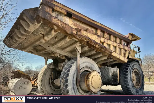 Image of Caterpillar 777B equipment image 2