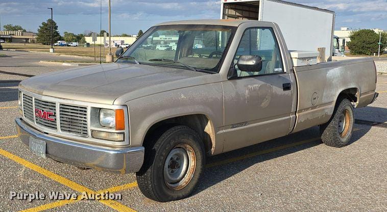 SOLD - 1989 GMC Sierra 1500 Lot No. LW9905 Other Equipment with
