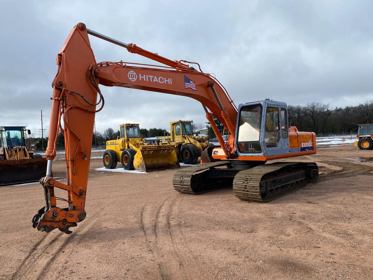 1989 Hitachi EX200LC Equipment Image0