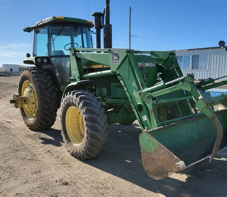 John Deere Tractor Agriculture, tractor, car, agriculture, transport png