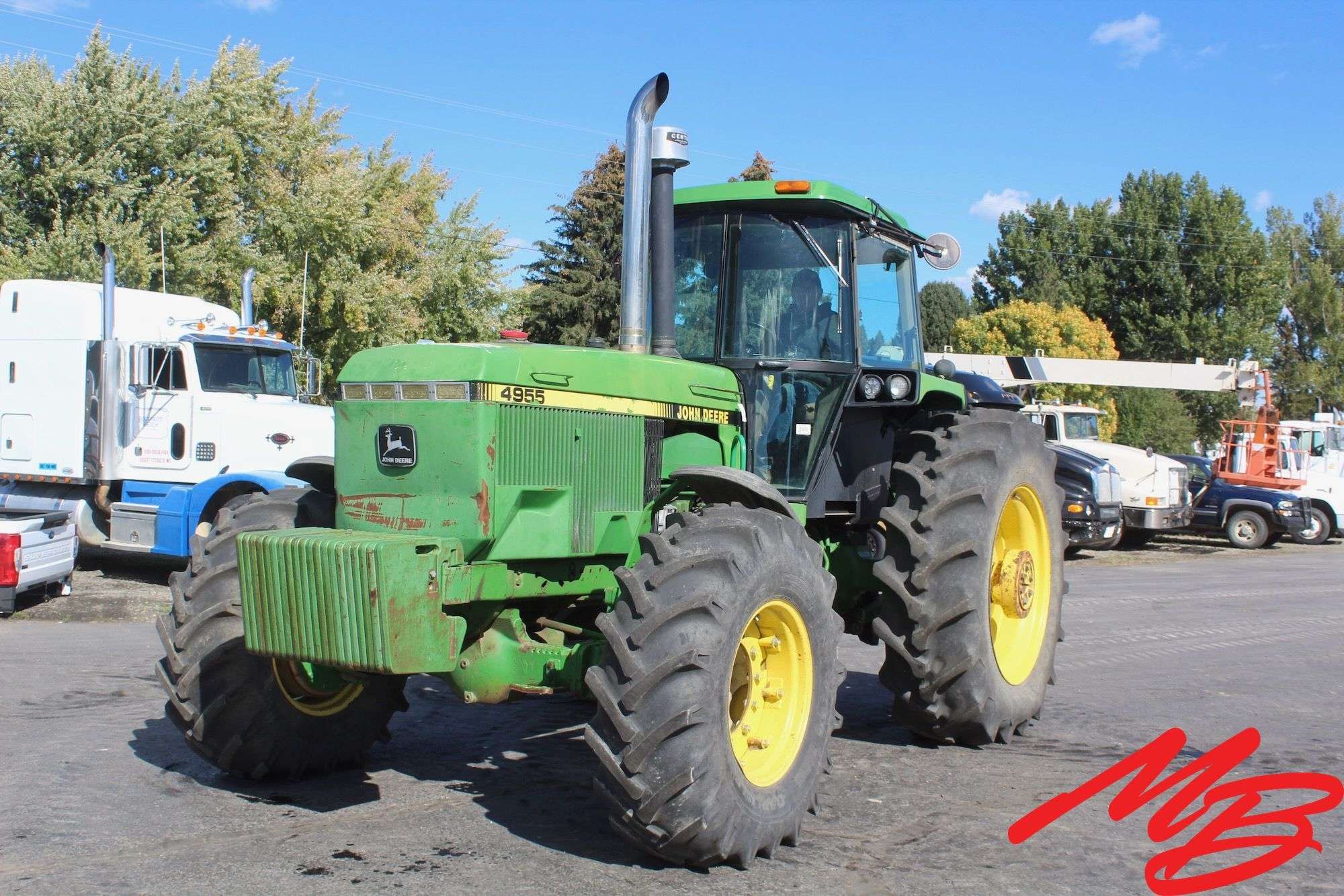 1989 John Deere 4955 Equipment Image0