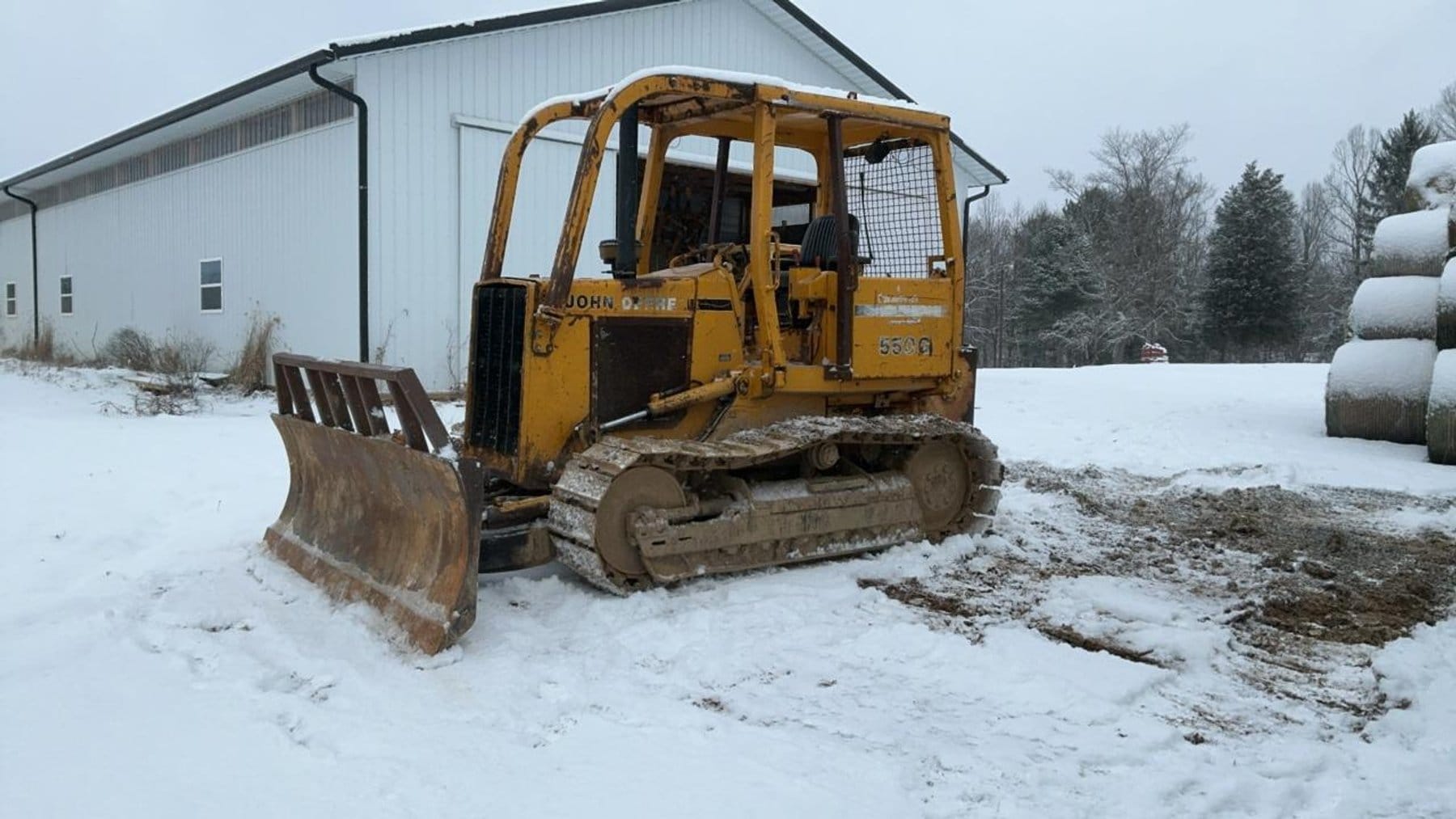 1989 John Deere 550G Equipment Image0
