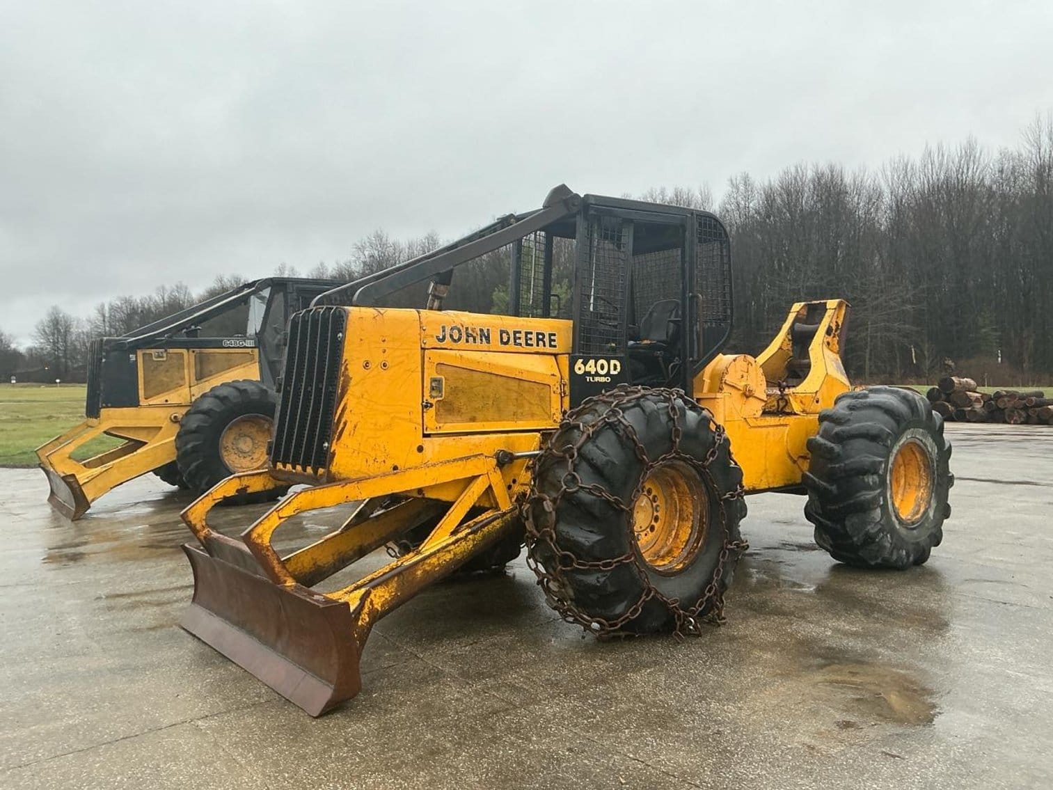 1989 John Deere 640D Equipment Image0