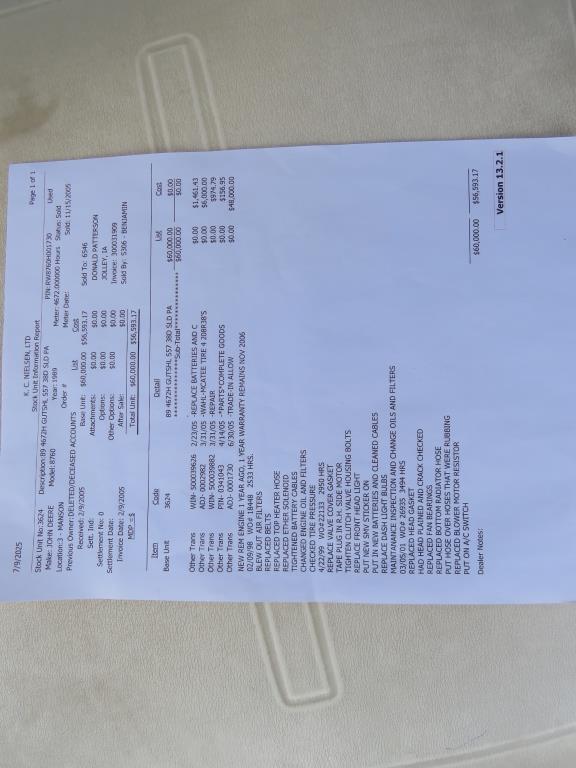 Image of John Deere 8760 equipment image 3