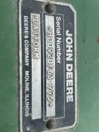 Image of John Deere 920F equipment image 1