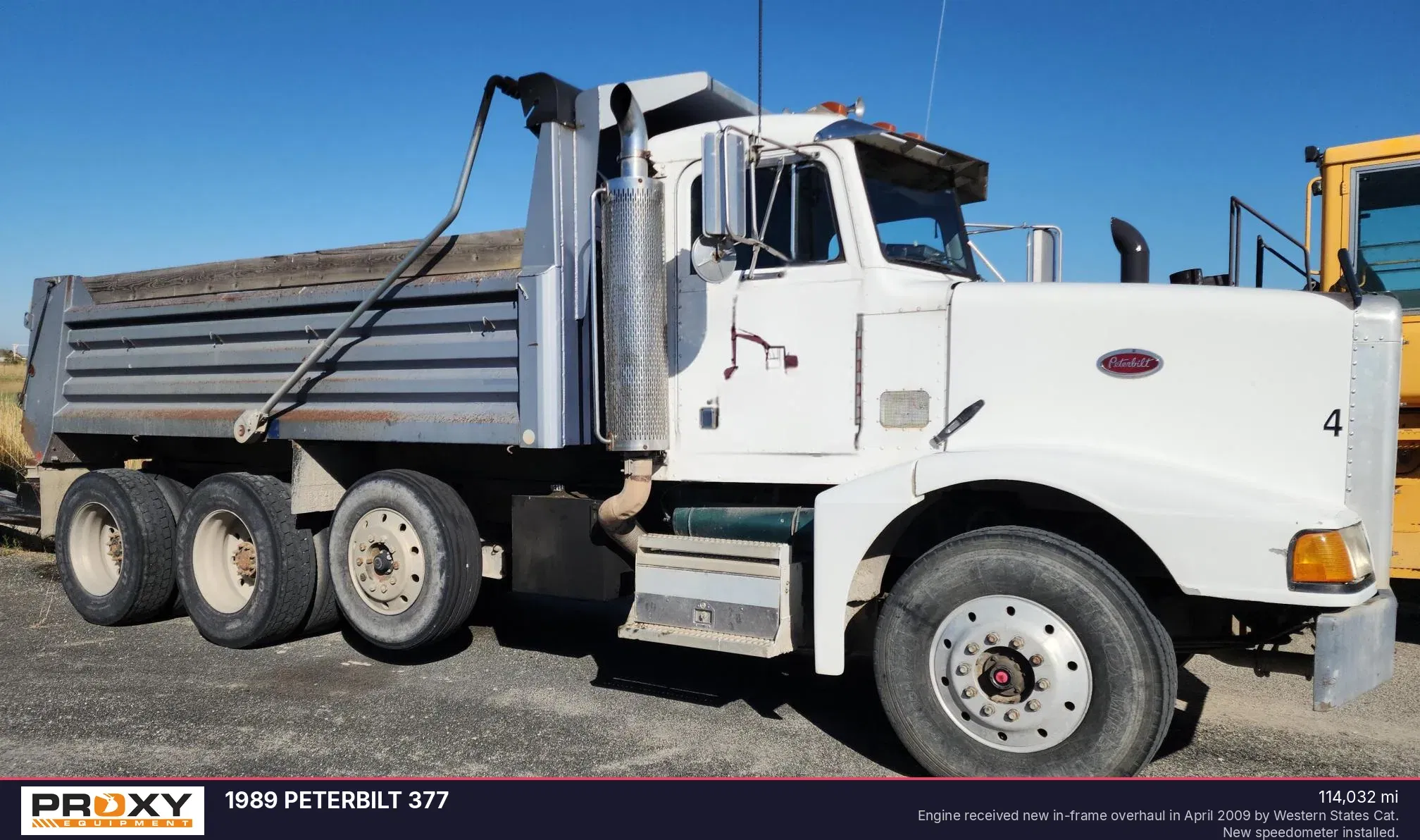 1989 Peterbilt 377 Equipment Image0