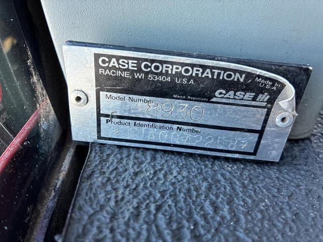 Image of Case IH 8930 equipment image 1