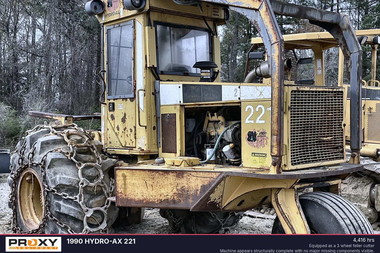 1990 Hydro-Ax 221 Equipment Image0