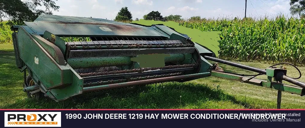 1990 John Deere 1219 Equipment Image0