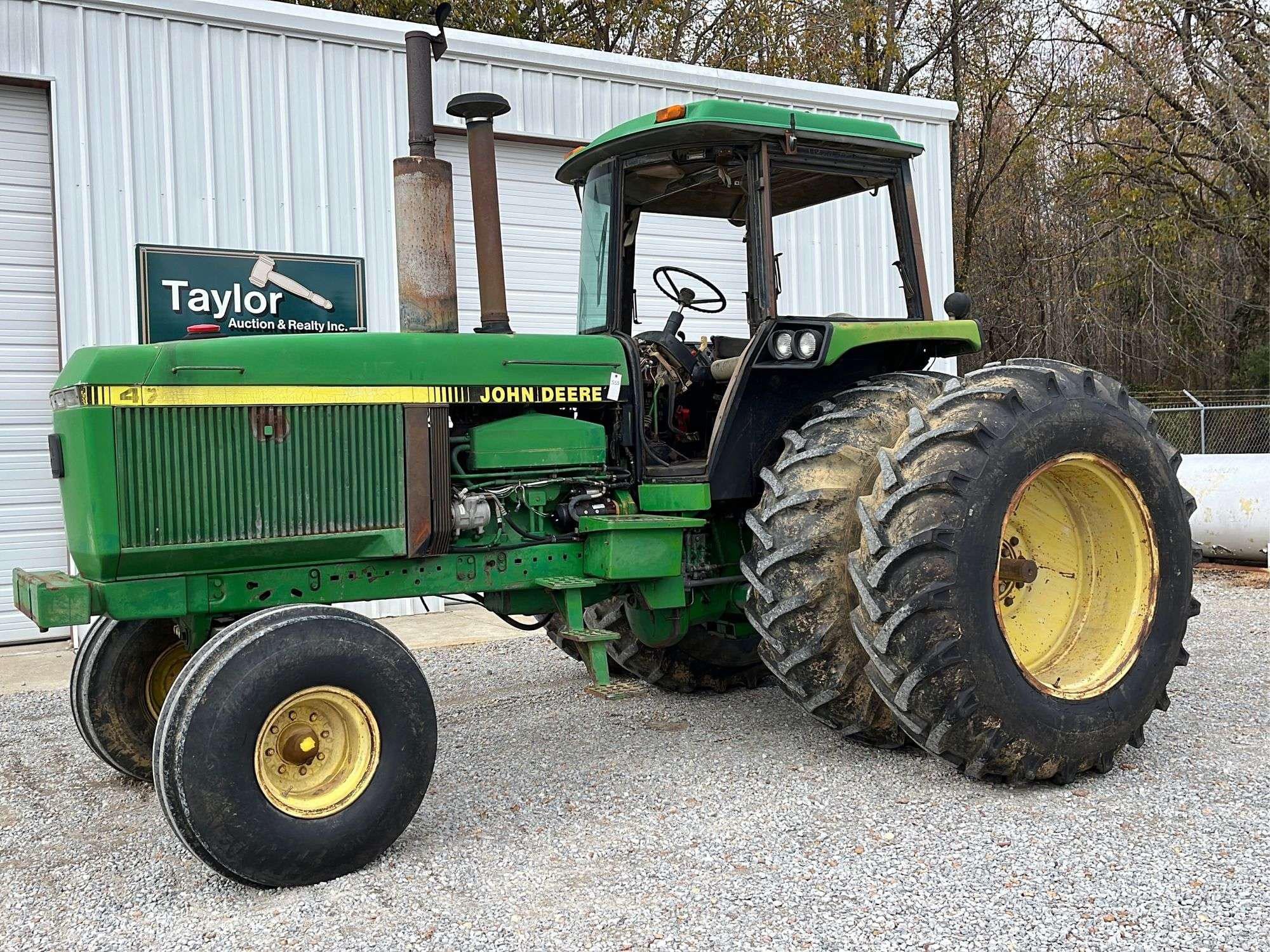 SOLD - 1990 John Deere 4755 Lot No. 3820641 Tractors with 194 HP ...