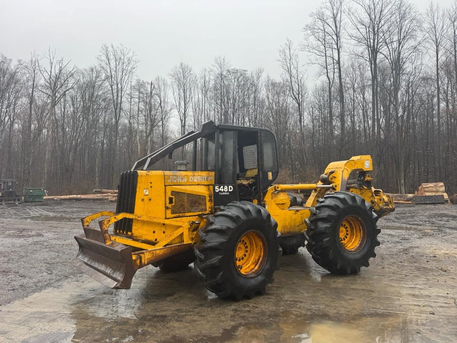 1990 John Deere 548D Equipment Image0