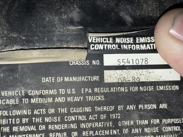 Image of Kenworth T600 equipment image 1
